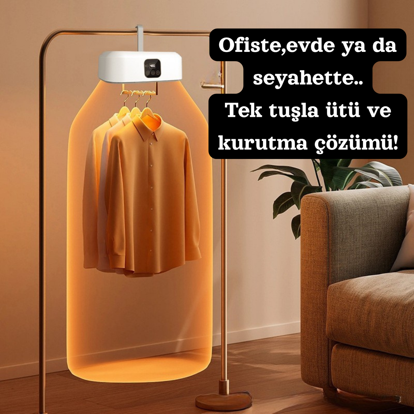 Akıllı Otomatik Ütüleme ve Kurutma Cihazı - Zevkizi™