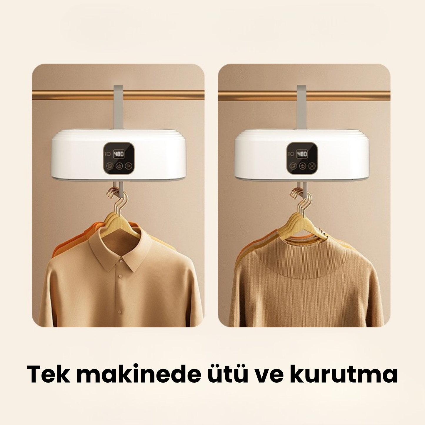 Akıllı Otomatik Ütüleme ve Kurutma Cihazı - Zevkizi™